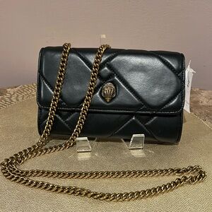 Kurt Geiger London Kensington Quilted Leather Chain Wallet